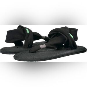 Sanuk Yoga Sling 2 (Black) Women's Sandals